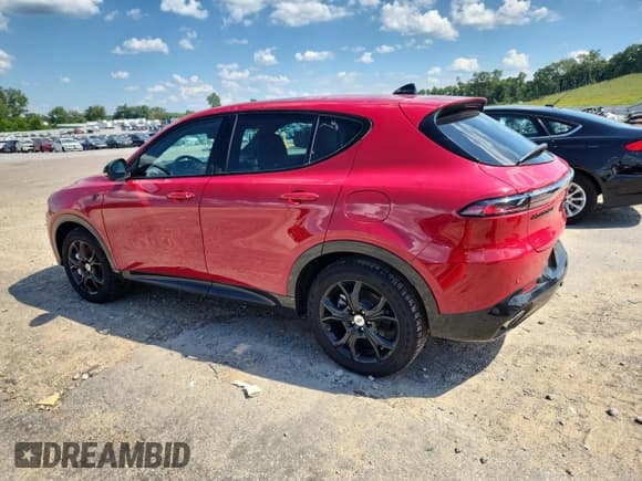 ✅ 2024 Dodge Hornet R/T Plus • VIN: ZACPDFDW9R3A11310 • Lot: 63410725. Listed on Copart with 7,933 mi. Free auction sales archive from the USA and detailed vehicle history report at DreamBid. Image 2.