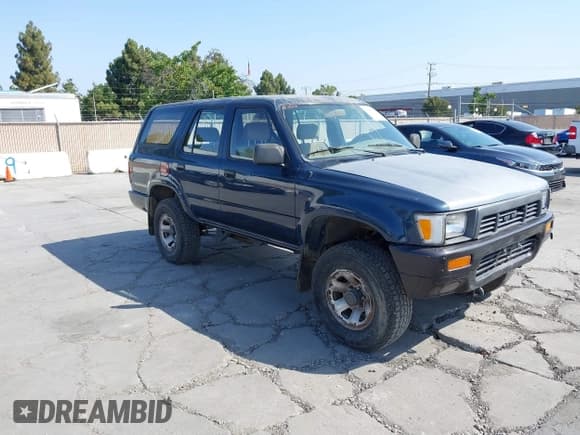 ✅ 1991 Toyota 4Runner • VIN: JT3RN37W9M0007382 • Lot: 42454375. Wystawiony na IAAI z przebiegiem 230 013 mil. Bezpłatny archiwum sprzedaży aukcyjnych z USA i szczegółowy raport historii pojazdu na DreamBid. Zdjęcie 1.