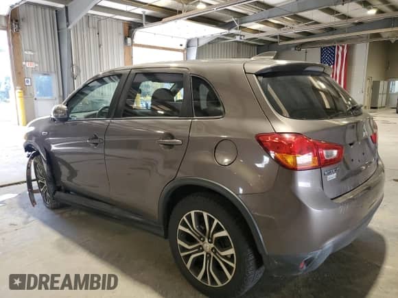 2017 Mitsubishi Outlander SE with VIN JA4AR3AW0HZ016957, listed as a Copart auction lot 86597575 with 87,520 mi miles and Salvage title. Bid and sale history available at DreamBid. Image 2.
