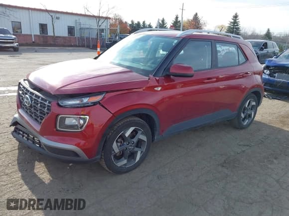 ✅ 2023 Hyundai Venue SEL • VIN: KMHRC8A33PU267086 • Lot: 40975039. Listed on IAAI with 14,755 mi. Free auction sales archive from the USA and detailed vehicle history report at DreamBid. Image 2.
