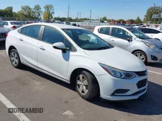 2017 Chevrolet Cruze LS with VIN 1G1BC5SM6H7219179, listed as a IAAI auction lot 43449750 with 166,798 mi miles and . Bid and sale history available at DreamBid. Image 1.