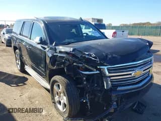 ✅ 2015 Chevrolet Tahoe LTZ • VIN: 1GNSKCKC3FR567925 • Lot: 43572999. Listed on IAAI with 162,301 mi. Free auction sales archive from the USA and detailed vehicle history report at DreamBid. Image 1.