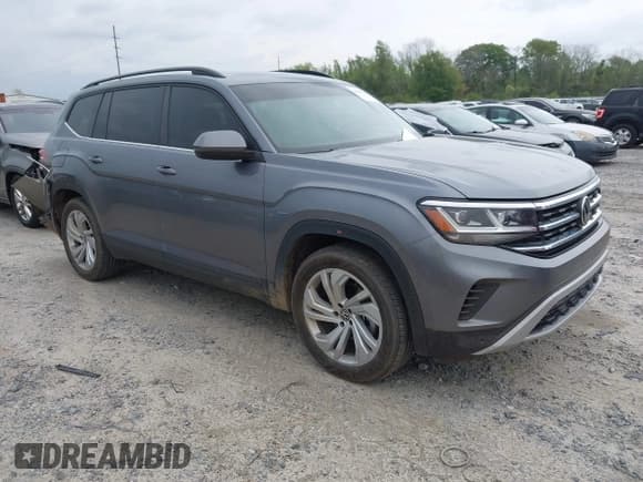 ✅ 2023 Volkswagen Atlas SE • VIN: 1V2JP2CA9PC552717 • Lot: 41906799. Listed on IAAI with 2,336 mi. Free auction sales archive from the USA and detailed vehicle history report at DreamBid. Image 1.
