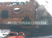 ✅ 2010 Mazda 3 S Sport • VIN: JM1BL1H5XA1190004 • Lot: 43530154. Listed on IAAI with 188,602 mi. Free auction sales archive from the USA and detailed vehicle history report at DreamBid. Image 9.