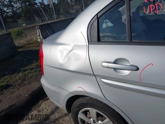 ✅ 2009 Hyundai Accent Auto GLS • VIN: KMHCN46C49U368500 • Лот: 41750693. Опубликован ранее на IAAI с пробегом 166 187 миль. Бесплатный доступ к архиву аукционных продаж из США и подробный отчёт об истории автомобиля на DreamBid. Изображение 13.