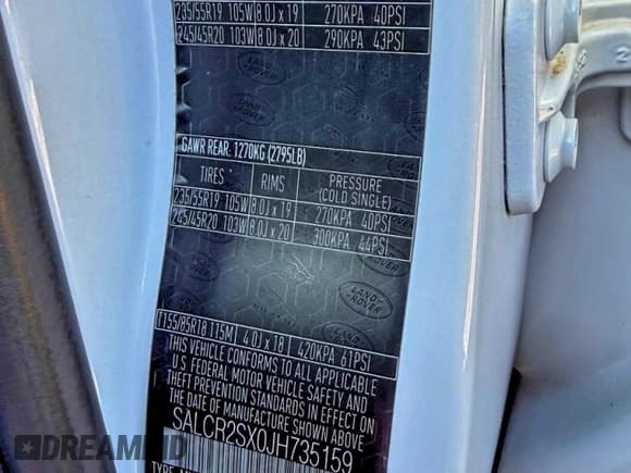 ✅ 2018 Land Rover Discovery Sport HSE • VIN: SALCR2SX0JH735159 • Lot: 95951945. Wystawiony na Copart z przebiegiem 102 916 mil. Bezpłatny archiwum sprzedaży aukcyjnych z USA i szczegółowy raport historii pojazdu na DreamBid. Zdjęcie 10.