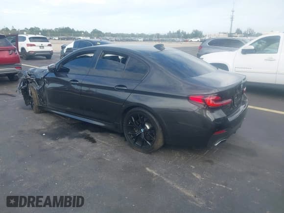 ✅ 2021 BMW 5 Series 540i • VIN: WBA53BJ01MCF51968 • Lot: 43636655. Listed on IAAI with 68,670 mi. Free auction sales archive from the USA and detailed vehicle history report at DreamBid. Image 3.