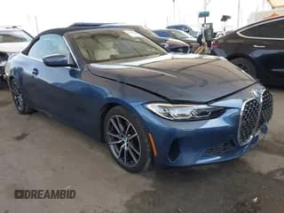 ✅ 2024 BMW 4 Series 430i • VIN: WBA23AT05RCP03975 • Lot: 42488080. Listed on IAAI with 18,587 mi. Free auction sales archive from the USA and detailed vehicle history report at DreamBid. Image 1.