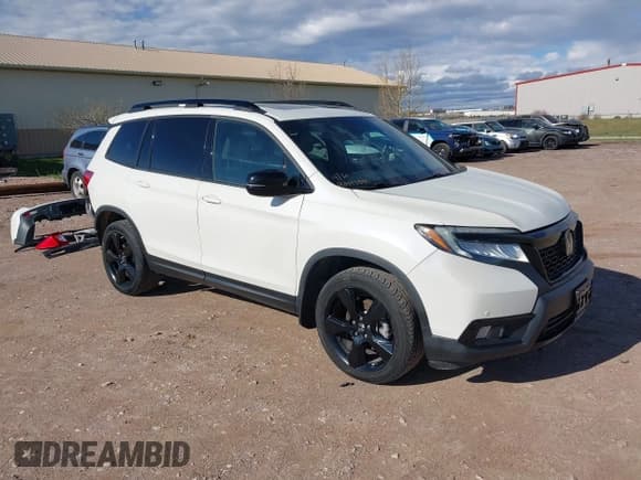 ✅ 2019 Honda Passport Elite • VIN: 5FNYF8H0XKB001472 • Лот: 42143890. Опубликован ранее на IAAI с пробегом 98 119 миль. Бесплатный доступ к архиву аукционных продаж из США и подробный отчёт об истории автомобиля на DreamBid. Изображение 1.