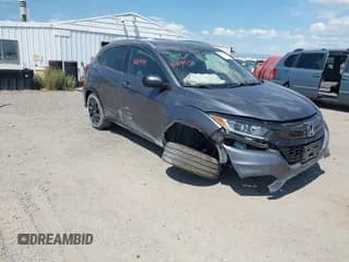 ✅ 2021 Honda HR-V Sport • VIN: 3CZRU5H14MM708075 • Lot: 42619519. Wystawiony na IAAI z przebiegiem 38 310 mil. Bezpłatny archiwum sprzedaży aukcyjnych z USA i szczegółowy raport historii pojazdu na DreamBid. Zdjęcie 1.