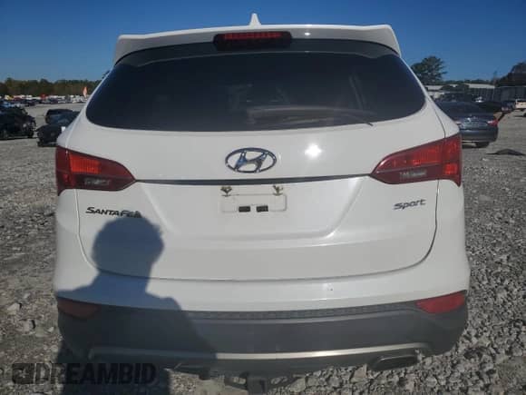 2013 Hyundai Santa Fe Sport with VIN 5XYZU3LB2DG065099, listed as a Copart auction lot 91213745 with 185,382 mi miles and Clean title. Bid and sale history available at DreamBid. Image 6.