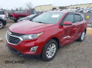 ✅ 2018 Chevrolet Equinox LT • VIN: 3GNAXJEV1JS554921 • Lot: 41967102. Listed on IAAI with 75,553 mi. Free auction sales archive from the USA and detailed vehicle history report at DreamBid. Image 2.