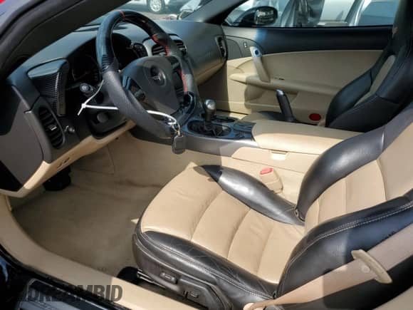 2007 Chevrolet Corvette with VIN 1G1YY26U075130433, listed as a Copart auction lot 60866504 with 66,085 mi miles and Salvage title. Bid and sale history available at DreamBid. Image 7.