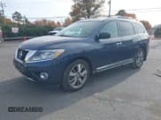 ✅ 2015 Nissan Pathfinder Platinum • VIN: 5N1AR2MM8FC659417 • Лот: 43728865. Опубликован ранее на IAAI с пробегом 190 132 миль. Бесплатный доступ к архиву аукционных продаж из США и подробный отчёт об истории автомобиля на DreamBid. Изображение 2.