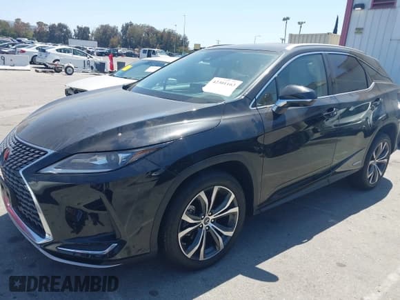 ✅ 2022 Lexus RX 450h • VIN: 2T2HGMDA8NC092914 • Lot: 42301163. Listed on IAAI with 16,555 mi. Free auction sales archive from the USA and detailed vehicle history report at DreamBid. Image 2.