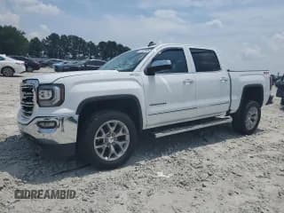 ✅ 2018 GMC Sierra 1500 SLT • VIN: 3GTU2NEC2JG516434 • Lot: 61533505. Listed on Copart with 36,200 mi. Free auction sales archive from the USA and detailed vehicle history report at DreamBid. Image 1.