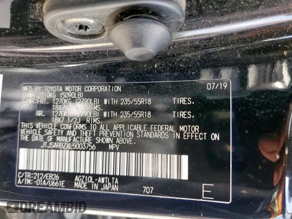 ✅ 2020 Lexus NX 300 F Sport • VIN: JTJSARBZXL5003756 • Лот: 63976075. Опубликован ранее на Copart с пробегом 100 348 миль. Бесплатный доступ к архиву аукционных продаж из США и подробный отчёт об истории автомобиля на DreamBid. Изображение 14.