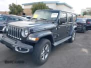 ✅ 2021 Jeep Wrangler Unlimited Sahara • VIN: 1C4HJXEN4MW503014 • Lot: 41900234. Listed on IAAI with 16,444 mi. Free auction sales archive from the USA and detailed vehicle history report at DreamBid. Image 2.