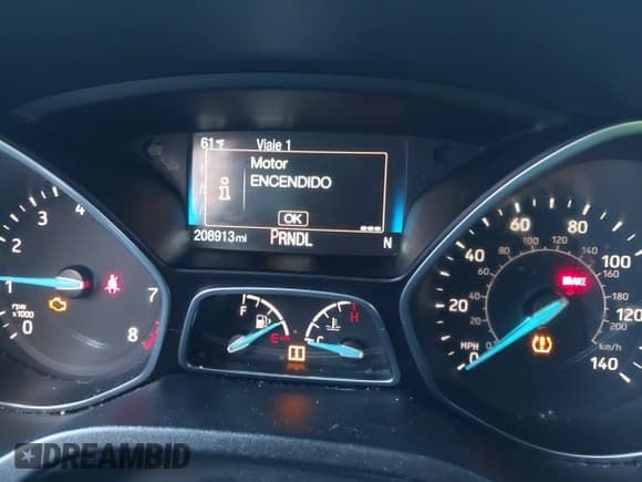 ✅ 2015 Ford Focus SE • VIN: 1FADP3F23FL263491 • Lot: 43801027. Listed on IAAI with 208,913 mi. Free auction sales archive from the USA and detailed vehicle history report at DreamBid. Image 7.