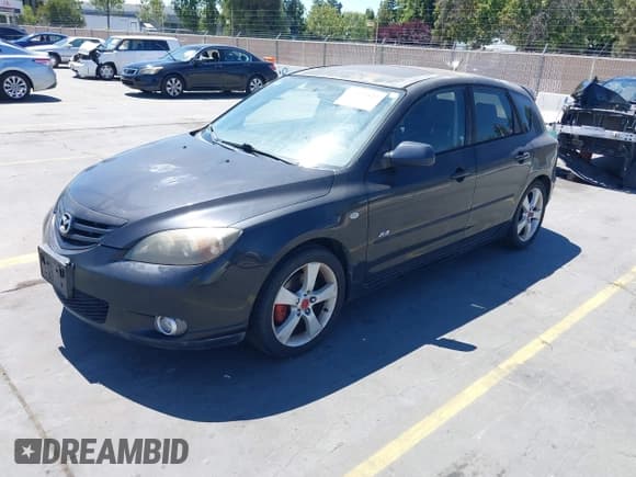 ✅ 2005 Mazda 3 s • VIN: JM1BK143151333807 • Lot: 42823522. Listed on IAAI with 204,386 mi. Free auction sales archive from the USA and detailed vehicle history report at DreamBid. Image 2.