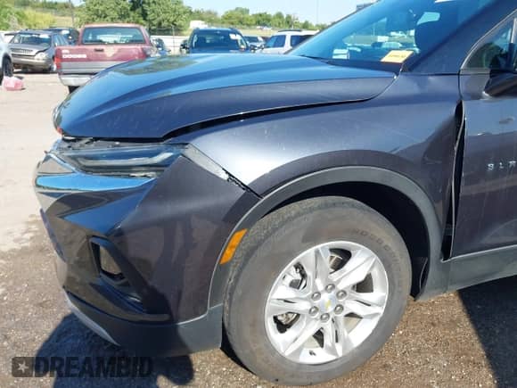 2022 Chevrolet Blazer LT с VIN 3GNKBCR48NS130691, выставлен на аукционе IAAI как лот 42986158 с пробегом 38 635 миль миль и . История ставок и продаж доступна на DreamBid. Изображение 6.