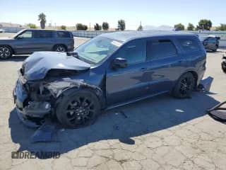 2020 Dodge Durango GT with VIN 1C4RDHDG8LC184253, listed as a Copart auction lot 66752245 with 65,374 mi miles and Salvage title. Bid and sale history available at DreamBid. Image 1.