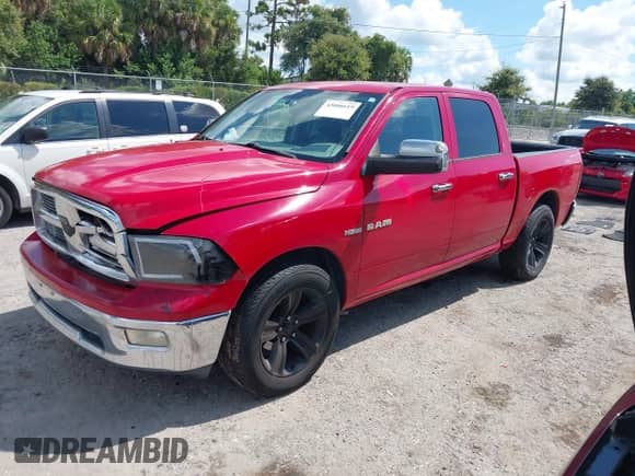 2010 Dodge 1500 Laramie с VIN 1D7RB1CT2AS145209, выставлен на аукционе IAAI как лот 43006619 с пробегом 212 051 миль миль и . История ставок и продаж доступна на DreamBid. Изображение 2.