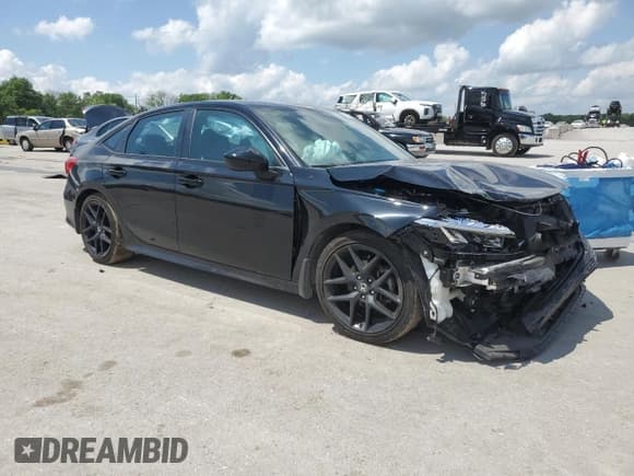 ✅ 2023 Honda Civic Sport • VIN: 2HGFE2F5XPH524676 • Lot: 55958665. Listed on Copart with 25,316 mi. Free auction sales archive from the USA and detailed vehicle history report at DreamBid. Image 4.