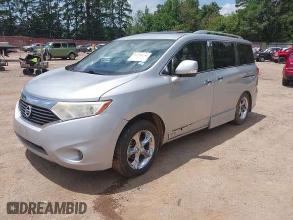 ✅ 2012 Nissan Quest SV • VIN: JN8AE2KP4C9045250 • Lot: 42755742. Wystawiony na IAAI z przebiegiem Nie podano. Bezpłatny archiwum sprzedaży aukcyjnych z USA i szczegółowy raport historii pojazdu na DreamBid. Zdjęcie 2.