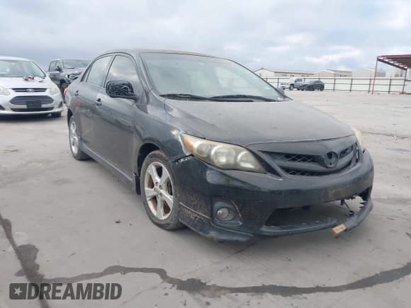 ✅ 2012 Toyota Corolla LE • VIN: 2T1BU4EE8CC771874 • Lot: 43495284. Listed on IAAI with 121,288 mi. Free auction sales archive from the USA and detailed vehicle history report at DreamBid. Image 1.