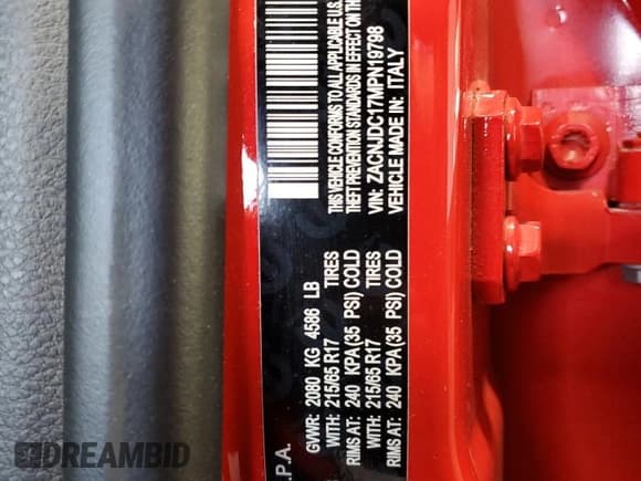 ✅ 2021 Jeep Renegade Trailhawk • VIN: ZACNJDC17MPN19798 • Lot: 81700685. Listed on Copart with 29,063 mi. Free auction sales archive from the USA and detailed vehicle history report at DreamBid. Image 13.