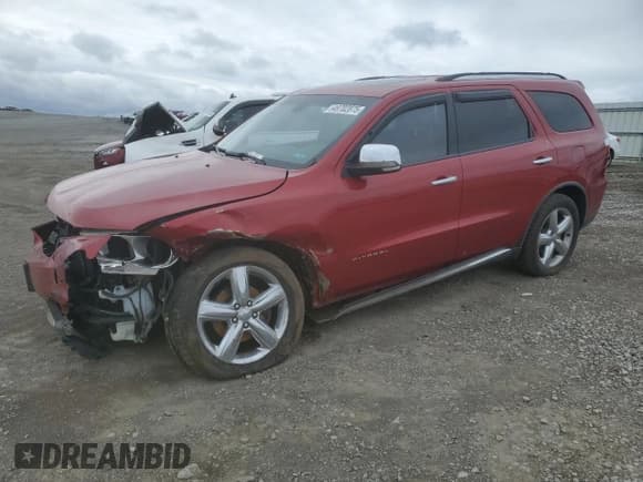 ✅ 2011 Dodge Durango Citadel • VIN: 1D4SE5GT5BC594953 • Lot: 49702875. Listed on Copart with 117,807 mi. Free auction sales archive from the USA and detailed vehicle history report at DreamBid. Image 1.