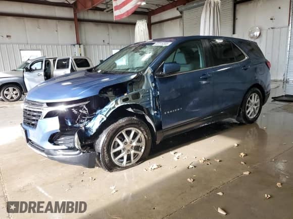 2024 Chevrolet Equinox LT с VIN 3GNAXUEG7RL284120, выставлен на аукционе Copart как лот 87315305 с пробегом 31 422 миль миль и Списание • Salvage title. История ставок и продаж доступна на DreamBid. Изображение 1.