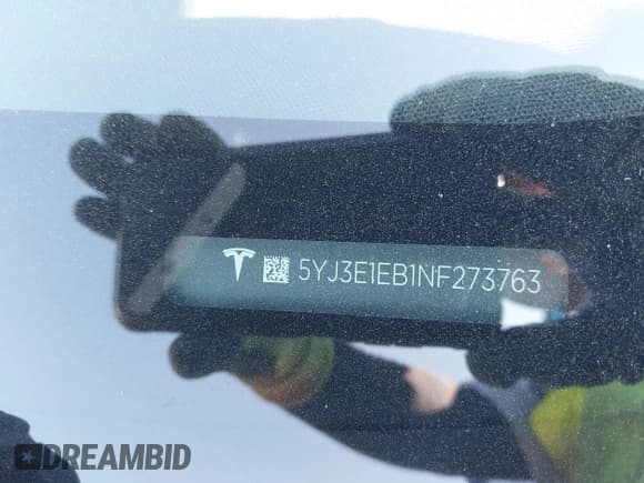 ✅ 2022 Tesla Model 3 Long Range • VIN: 5YJ3E1EB1NF273763 • Lot: 43035320. Wystawiony na IAAI z przebiegiem 58 297 mil. Bezpłatny archiwum sprzedaży aukcyjnych z USA i szczegółowy raport historii pojazdu na DreamBid. Zdjęcie 9.