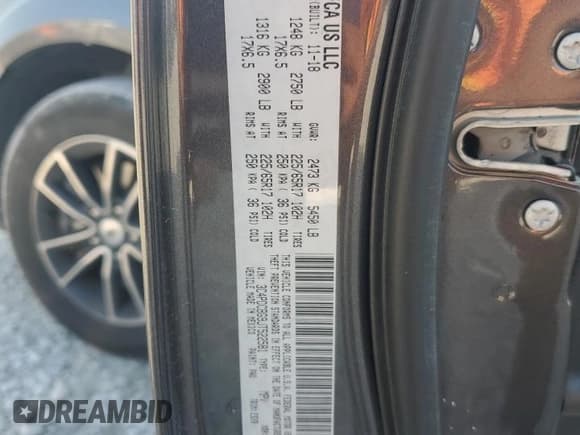 ✅ 2018 Dodge Journey SXT • VIN: 3C4PDCBG9JT522581 • Lot: 82585465. Wystawiony na Copart z przebiegiem 145 923 mil. Bezpłatny archiwum sprzedaży aukcyjnych z USA i szczegółowy raport historii pojazdu na DreamBid. Zdjęcie 13.