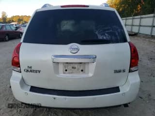 ✅ 2007 Nissan Quest S • VIN: 5N1BV28UX7N112231 • Lot: 76682764. Wystawiony na Copart z przebiegiem 167 274 mil. Bezpłatny archiwum sprzedaży aukcyjnych z USA i szczegółowy raport historii pojazdu na DreamBid. Zdjęcie 6.