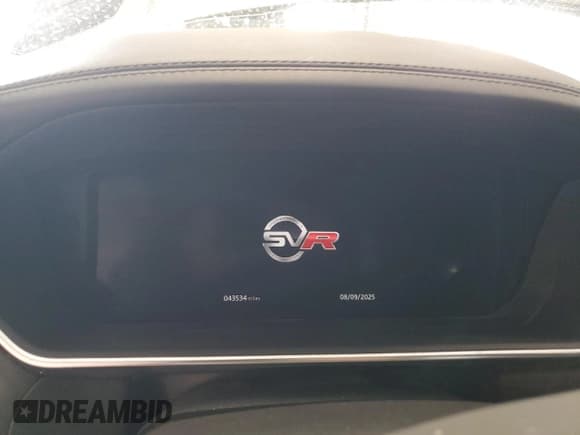 ✅ 2020 Land Rover Range Rover Sport SVR • VIN: SALWZ2RE9LA729082 • Lot: 72071705. Wystawiony na Copart z przebiegiem 43 534 mil. Bezpłatny archiwum sprzedaży aukcyjnych z USA i szczegółowy raport historii pojazdu na DreamBid. Zdjęcie 9.