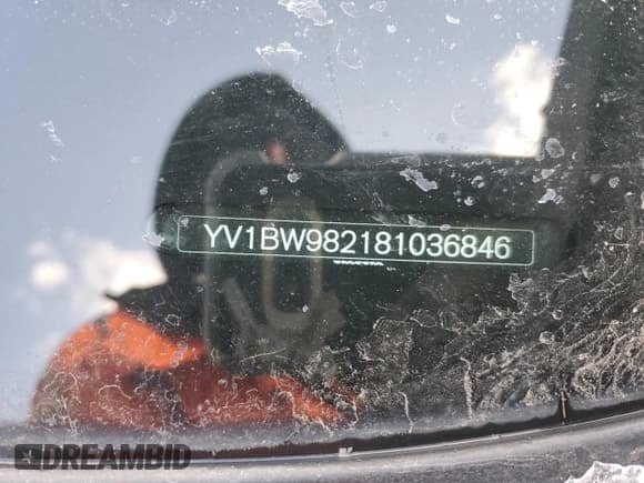 ✅ 2008 Volvo V70 • VIN: YV1BW982181036846 • Lot: 44810655. Listed on Copart with 138,674 mi. Free auction sales archive from the USA and detailed vehicle history report at DreamBid. Image 12.