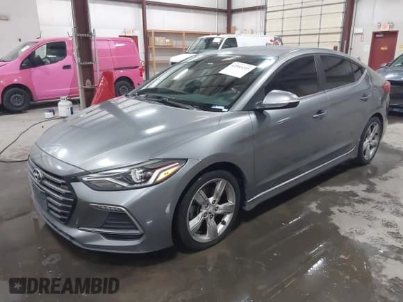 ✅ 2017 Hyundai Elantra Sport • VIN: KMHD04LB0HU332980 • Lot: 43553215. Listed on IAAI with 121,370 mi. Free auction sales archive from the USA and detailed vehicle history report at DreamBid. Image 2.