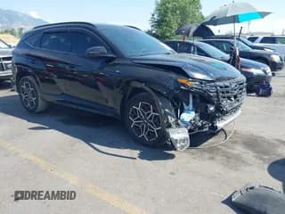 ✅ 2022 Hyundai Tucson N Line • VIN: KM8JFCAEXNU124027 • Lot: 42754562. Wystawiony na IAAI z przebiegiem 68 770 mil. Bezpłatny archiwum sprzedaży aukcyjnych z USA i szczegółowy raport historii pojazdu na DreamBid. Zdjęcie 1.