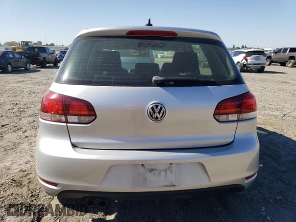 ✅ 2013 Volkswagen Golf w/Conv & Sunroof • VIN: WVWDB7AJXDW129765 • Lot: 57596485. Listed on Copart with 99,349 mi. Free auction sales archive from the USA and detailed vehicle history report at DreamBid. Image 6.