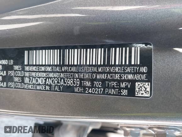 2024 Dodge Hornet GT z VIN ZACNDFAN2R3A39839, wystawiony jako IAAI lot #42457621 z przebiegiem 11 711 mil mil oraz . Historia ofert i sprzedaży dostępna na DreamBid. Obrazek 9.