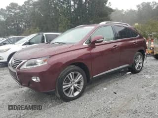 ✅ 2015 Lexus RX 350 • VIN: JTJZK1BA7F2426355 • Lot: 82763465. Listed on Copart with 97,626 mi. Free auction sales archive from the USA and detailed vehicle history report at DreamBid. Image 1.