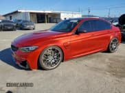 ✅ 2018 BMW M3 • VIN: WBS8M9C53J5J79845 • Lot: 95114735. Listed on Copart with 90,284 mi. Free auction sales archive from the USA and detailed vehicle history report at DreamBid. Image 1.