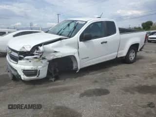 2015 Chevrolet Colorado 2WD WT with VIN 1GCHSAEAXF1188727, listed as a Copart auction lot 81267925 with 190,001 mi miles and Salvage title. Bid and sale history available at DreamBid. Image 1.