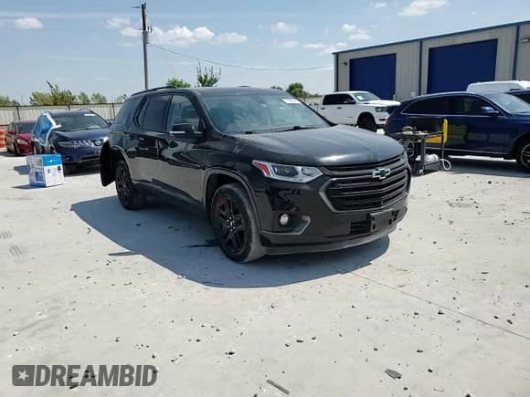 2021 Chevrolet Traverse Premier с VIN 1GNERKKW8MJ225170, выставлен на аукционе Copart как лот 71836345 с пробегом 55 652 миль миль и Списание • Salvage title. История ставок и продаж доступна на DreamBid. Изображение 14.