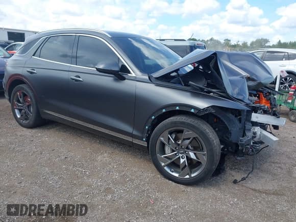 ✅ 2023 Genesis GV70 Advanced • VIN: 5NMMCET19PH000194 • Lot: 43087214. Wystawiony na IAAI z przebiegiem 54 764 mil. Bezpłatny archiwum sprzedaży aukcyjnych z USA i szczegółowy raport historii pojazdu na DreamBid. Zdjęcie 1.