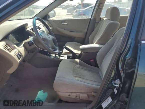 2000 Honda Accord EX with VIN JHMCG6675YC037201, listed as a Copart auction lot 59120345 with 202,552 mi miles and Salvage title. Bid and sale history available at DreamBid. Image 7.