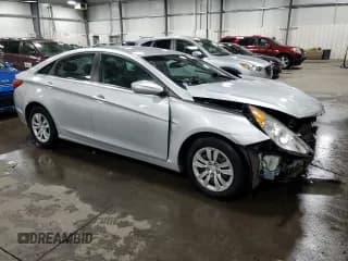 ✅ 2013 Hyundai Sonata GLS • VIN: 5NPEB4AC2DH533878 • Lot: 53243184. Listed on Copart with Not provided. Free auction sales archive from the USA and detailed vehicle history report at DreamBid. Image 4.