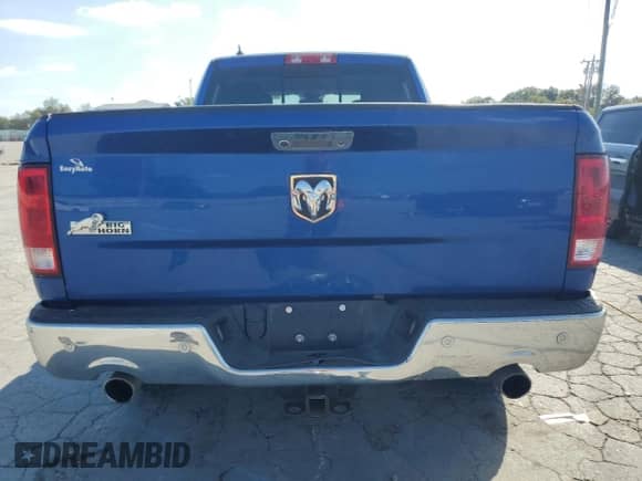 2018 Ram 1500 SLT with VIN 1C6RR6GT3JS101031, listed as a Copart auction lot 81939535 with 163,680 mi miles and Salvage title. Bid and sale history available at DreamBid. Image 6.